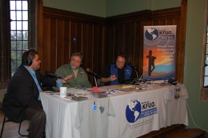 Dr. Leo Sanchez is interviewed live by KFUO Radio during the 175th anniversary celebration. Click to download full size.