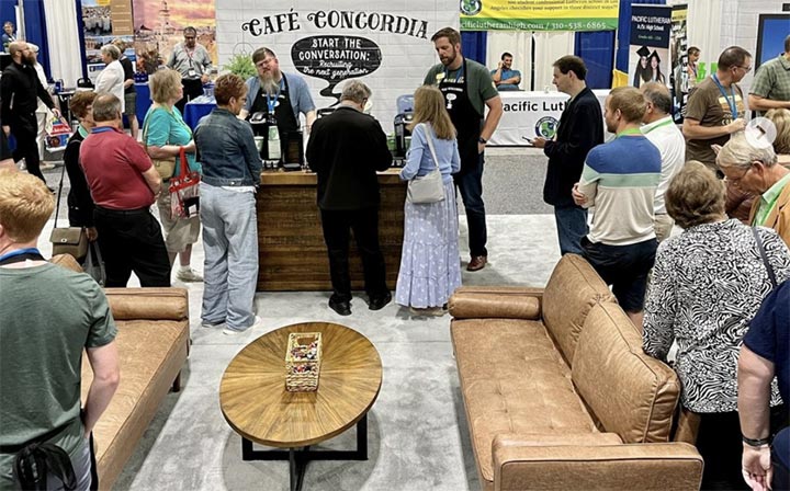 Café Concordia at the 2023 LCMS convention in Milwaukee, Wis.