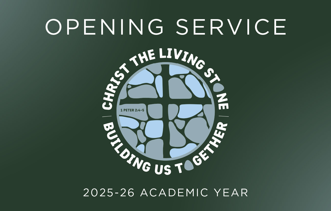 Opening Service graphic with new academic year theme