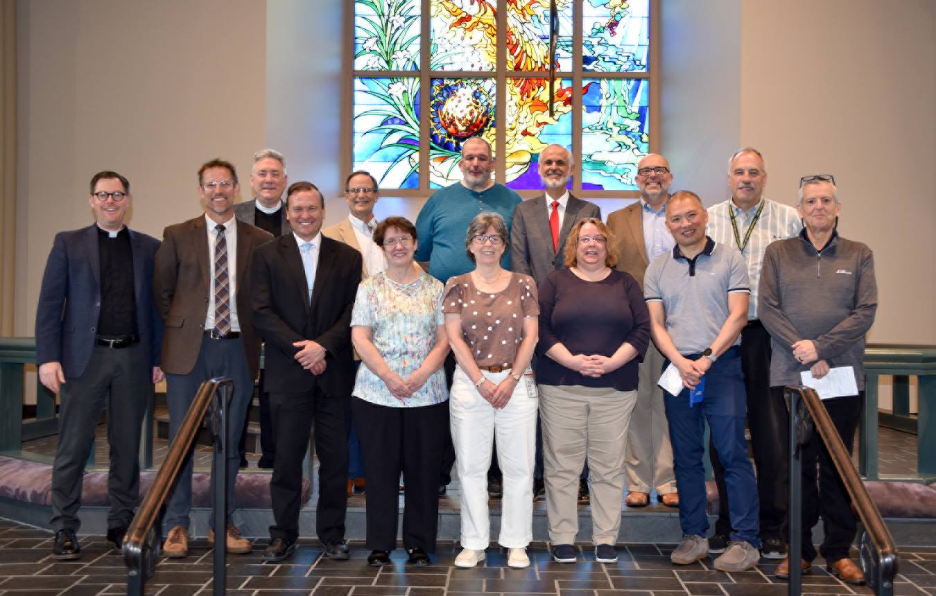 Service award celebration group photo